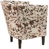 81-1CWNTROGA Cow Natural Tub Chair-4