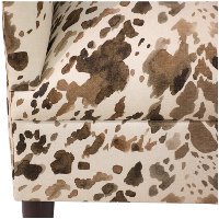 81-1CWNTROGA Cow Natural Tub Chair-5