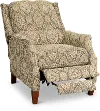 Sandlewood Beige High-Leg Pushback Recliner