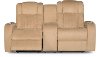 Veritas Saddle Tan Power Reclining Loveseat - Transformer-1