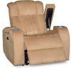 Veritas Saddle Tan Power Recliner - Transformer-3
