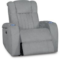 Veritas Gray Power Recliner - Transformer-4