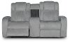 Veritas Gray Power Reclining Living Room Set - Transformer-4