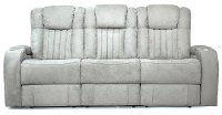Veritas Gray Power Reclining Living Room Set - Transformer-6