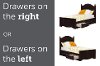 10507 Savannah Chocolate Twin Bed Set with 3 Drawers (39 Inch)-4
