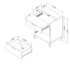 10307 Black Oak Nightstand Charging Station - Flexible -5