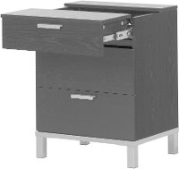 10307 Black Oak Nightstand Charging Station - Flexible -7