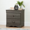 10305 Gray Maple Drawer Nightstand - Vintage