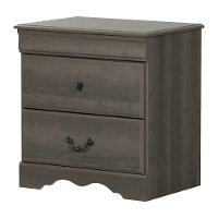 10305 Gray Maple Drawer Nightstand - Vintage -2
