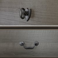 10305 Gray Maple Drawer Nightstand - Vintage -3