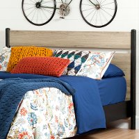 10504 Rustic Oak Full/Queen Headboard - Morice