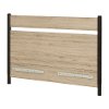 10504 Rustic Oak Full/Queen Headboard - Morice-2