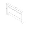 10504 Rustic Oak Full/Queen Headboard - Morice-4