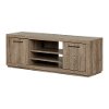 10480 Weathered Oak TV Stand for TVs up to 60 Inch - Kanji -2