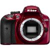 1574 Nikon Red D3400 DSLR Camera with 18-55mm and 70-300mm Lenses -5