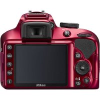 1574 Nikon Red D3400 DSLR Camera with 18-55mm and 70-300mm Lenses -4