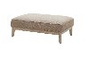 Slate Gray Modern Cocktail Ottoman - Flanigan