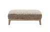 Slate Gray Modern Cocktail Ottoman - Flanigan-2