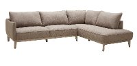 Slate Gray Modern 2 Piece Sectional - Flanigan