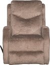 Cocoa Brown Manual Rocker Recliner - Tip Top