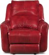 Alfresco Marsala Red Leather-Match Power Recliner - Producer-1