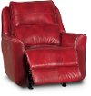 Alfresco Marsala Red Leather-Match Power Recliner - Producer-2