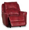 Alfresco Marsala Red Leather-Match Power Recliner - Producer-4