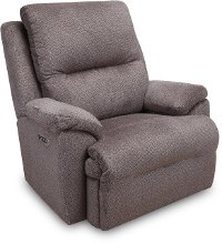 Angus Taupe Chateau Power Recliner - Connolly