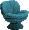 Rio Turquoise Blue Pub Accent Chair - Comfort Chair -2