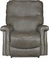 1HR-729/LB147874 Mushroom Brown Leather-Match Power Rocker Recliner - Baylor