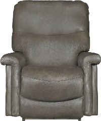 1HR-729/LB147874 Mushroom Brown Leather-Match Power Rocker Recliner - Baylor