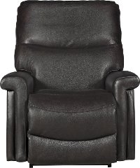 1HR-729/LB147878 Chocolate Brown Leather-Match Power Rocker Recliner - Baylor