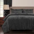 Draper Pewter 4 Piece Queen Bedding Collection