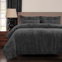 Draper Pewter 4 Piece Queen Bedding Collection