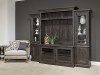 Weathered Brown 4 Piece Rustic Entertainment Center - Bellamy