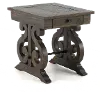 Ballamy Weathered Pine End Table