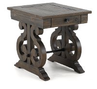 Weathered Pine End Table - Bellamy