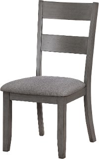 Gray Upholstered Dining Chair - Warwick