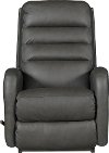 10-744/LB147779 Coffee Brown Leather-Match Manual Rocker Recliner - Forum