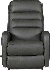 10-744/LB147779 Coffee Brown Leather-Match Manual Rocker Recliner - Forum