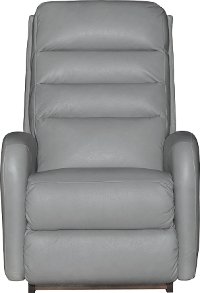 1HR-744/LB147755 Grand Slam Gray Leather-Match Power Rocker Recliner - Forum