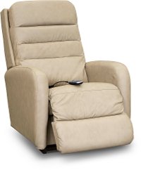 1HR-744/LB147763 Cobblestone Tan Leather-Match Power Rocker Recliner - Forum-3
