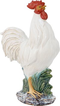 Loud Rooster Statue