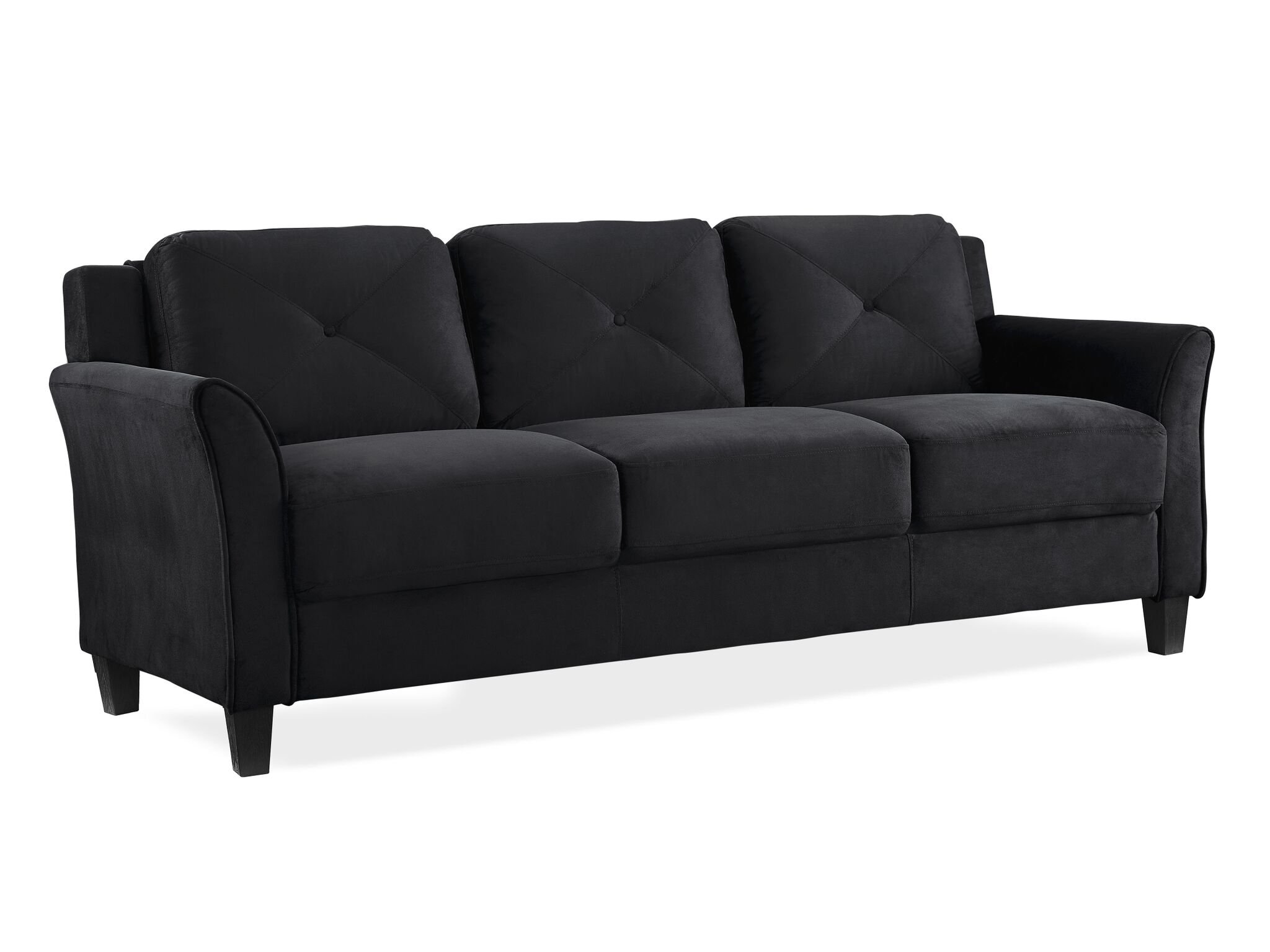 Harvard Black Sofa-4