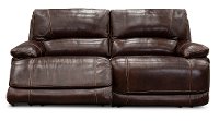 Burgundy 2 Piece Manual Reclining Loveseat - Brant