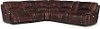 Burgundy 6 Piece Power Reclining Sectional Sofa - Brant