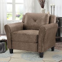 Contemporary Brown Chair - Harvard