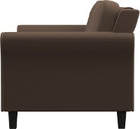 Contemporary Brown Loveseat - Harvard-6