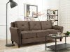 Contemporary Brown Sofa - Harvard