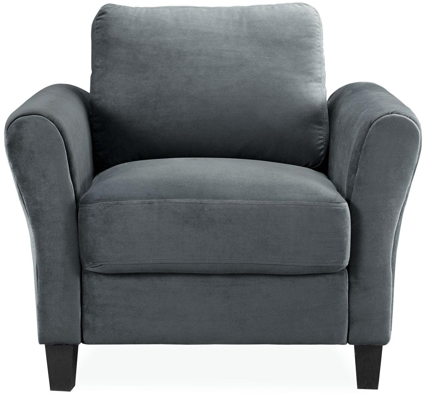 Dark Gray Contemporary Chair - Milani-3